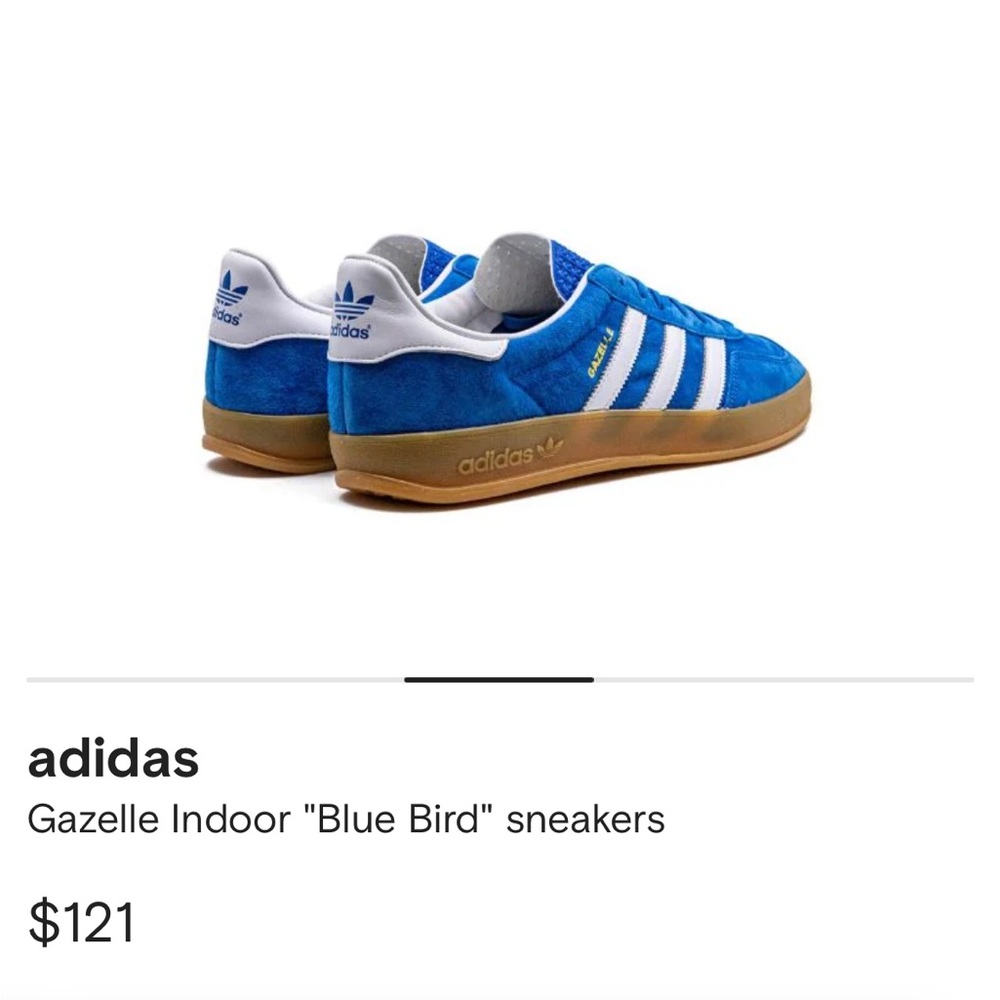 Adidas Blue Bird Sambas Size 6.5 - image 4